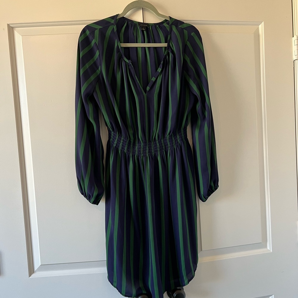 Ann Taylor Striped Dress - Size 6